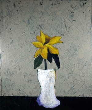 Marieke Thomassen - Acryl op doek, 'Zomervaas' (Groot) kopen? Bied vanaf 150!