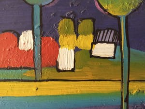 Berend Pasman - Surrealistisch landschap kopen? Bied vanaf 180!