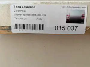 Toon Laurense - Zonder titel kopen? Bied vanaf 444!