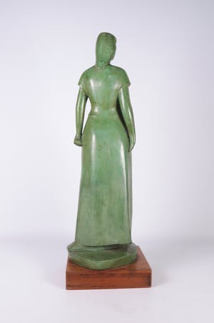 Raymond Glorie - Brons, Staande boerin (Groot) kopen? Bied vanaf 600!