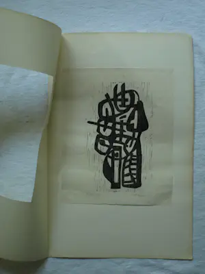 Frits Vanen - 4x Houtsnede , Holland Festival en Theater – 1961 – oplage 15 ex. kopen? Bied vanaf 50!