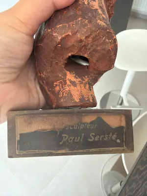 Paul Sersté - African Terracotta Bust kopen? Bied vanaf 50!