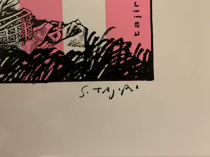 Shinkichi Tajiri - Lot van 2 zeefdrukken - Mayday - My secret garden I kopen? Bied vanaf 150!