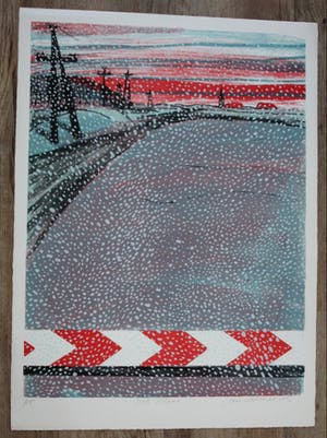 Jan Cremer - Litho: Winter - 1976 kopen? Bied vanaf 199!
