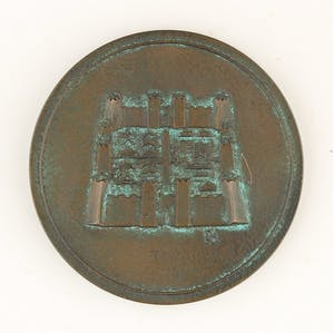 Loekie Metz - Bronzen penning: 1900 jaar Utrecht, 1948 kopen? Bied vanaf 60!