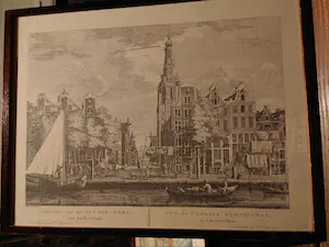 Hermanus Petrus Schouten - Gezicht van zuyderkerk Amsterdam kaufen? Bieten Sie von 5!