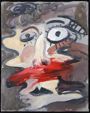 Anton Martineau - Olieverf op doek, Zonder titel - Ingelijst kopen? Bied vanaf 350!