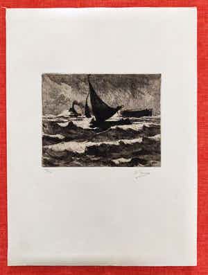 Kurt Peiser - schip in storm verkocht voor € 40!