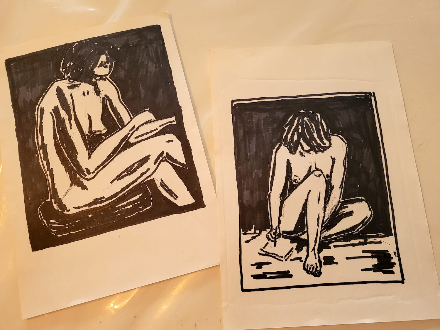 Niet of onleesbaar gesigneerd - Lot van 13(proef)drukken kopen? Bied vanaf 1!