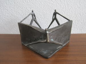 Brons (Onbekend) - Bronzen driemanschap kopen? Bied vanaf 40!