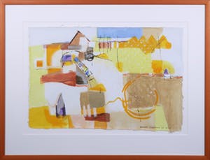 Anneke Peereboom - Zeefdruk, Luce del Giorno III - Ingelijst kopen? Bied vanaf 10!