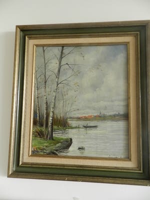 Anna Lehman - Hollands Rivier-landschap kopen? Bied vanaf 20!