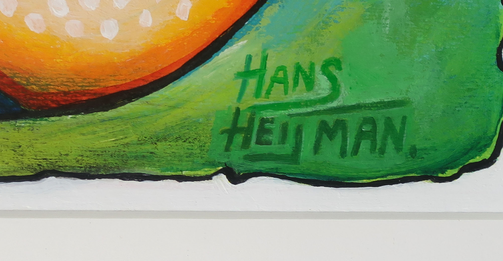 Hans Heijman - Acryl op papier, Dag en Nacht - Ingelijst kopen? Bied vanaf 80!