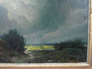 Klaas Pijlman - Olieverf op doek , “Landschap” – ingelijst - 1946 kopen? Bied vanaf 75!