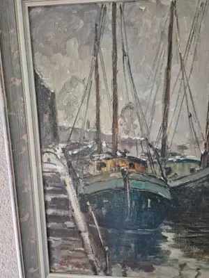 Toni Elster - 2 Schiffe am Anleger kopen? Bied vanaf 200!