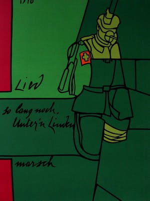 Valerio Adami - Boek met 10 gesigneerde zeefdrukken: das Reich - 1974 kopen? Bied vanaf 499!