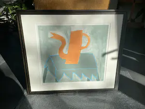 Klaas Gubbels - Oranje kan op Tafel - Nr. 126 - Ingelijst kopen? Bied vanaf 375!