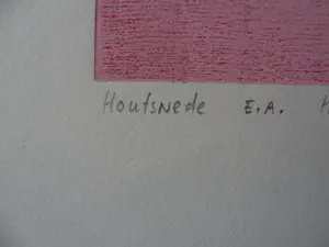 Henriette Boerendans - Houtsnede, titel, 28 Mei. kopen? Bied vanaf 40!