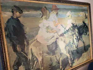 Isaac Israels - De Ezelrit van Isaac Israels (Repro) - Professionele lijst - Signatuur: Ja r.o kopen? Bied vanaf 175!