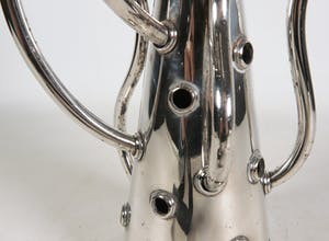 Borek Sipek - 7-lichts verzilverd metalen kandelaar, Simon - Uitgevoerd door Driade kopen? Bied vanaf 400!