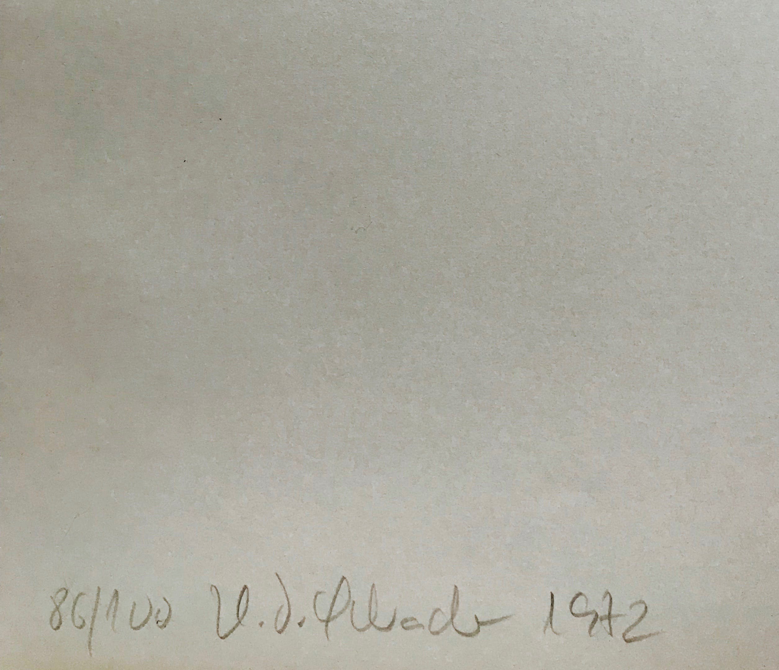 H.D. Schrader - Hans Dieter Schrader - Prachtige zeefdruk - 86/100 - 1972 kopen? Bied vanaf 125!