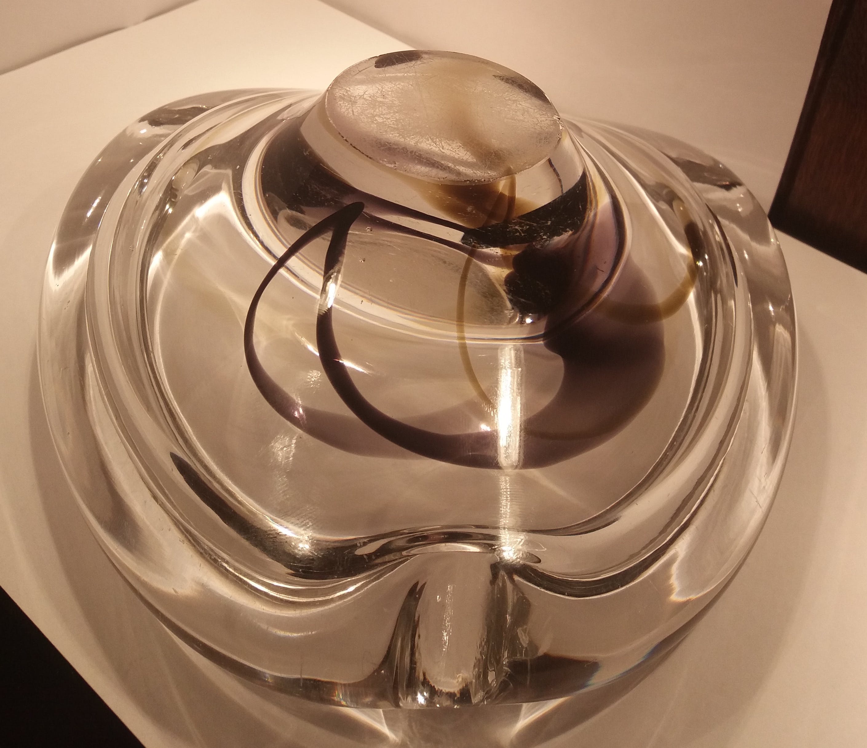 Max Verboeket - Max Verboeket glazen asbak, ongesigneerd Maastricht ca.1960. kopen? Bied vanaf 10!