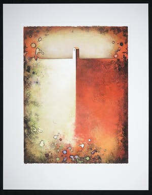 Jurjen Ravenhorst - Litho, Zonder titel kopen? Bied vanaf 35!