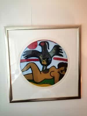 Corneille - Supermooi groot werk uit 1998 verkocht voor € 375!