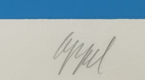 Karel Appel - Monday uit de serie Seven Summer Days - Ingelijst (Groot) kopen? Bied vanaf 1!