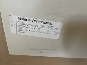 Bengt Lindstrom - gouache tête rouge tête bleue kopen? Bied vanaf 1200!