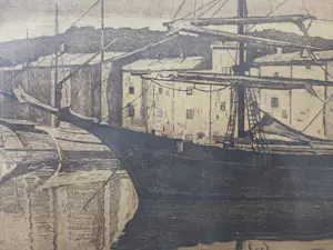 Ton Meyer - Zeilschepen in de haven. Zuid Europa. kopen? Bied vanaf 39!