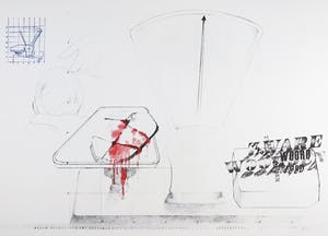 Karla Kaper - Zeefdruk, Witte weegschaal (...) kopen? Bied vanaf 1!