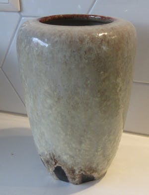 De Steenuil - Fat Lava aardewerk vaas - Henk Goosen kopen? Bied vanaf 18!