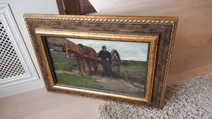 Herman van der Weele - olieverf op paneel - handgesigneerd kopen? Bied vanaf 675!