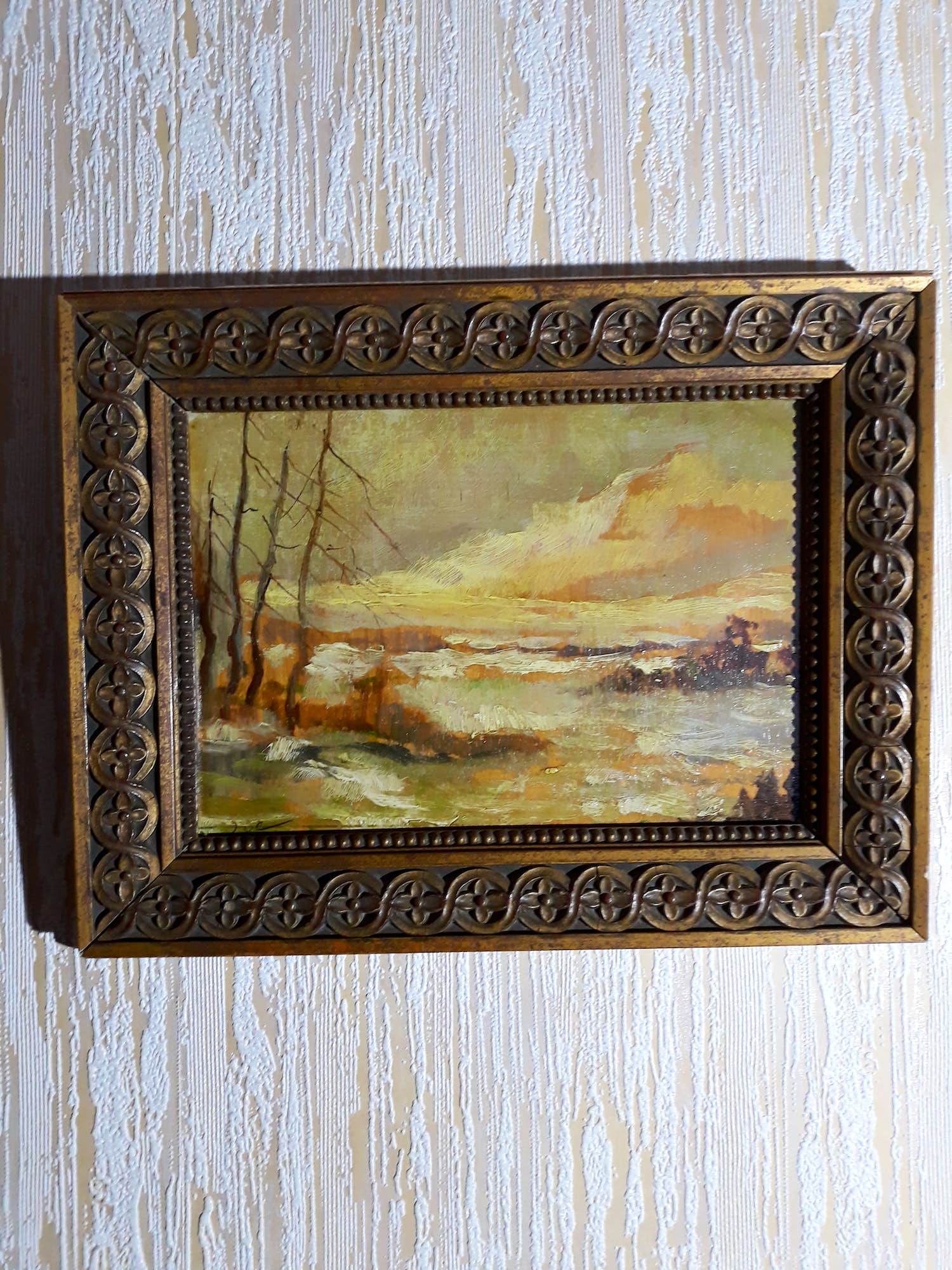 Luc Heirbaut - Winterlandschap kopen? Bied vanaf 60!