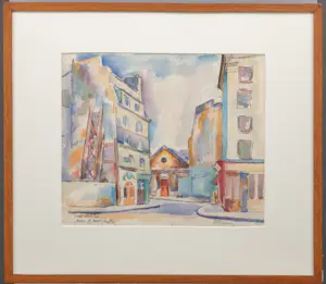 Nico Berkhout - Parijs - Rue st. Jacques . kopen? Bied vanaf 175!