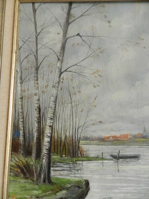 Anna Lehman - Hollands Rivier-landschap kopen? Bied vanaf 20!