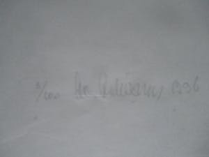 Cees Andriessen - Ingelijste houtsnede kopen? Bied vanaf 70!