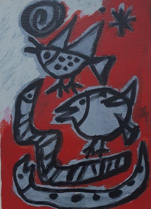 Corneille - " Oiseaux et Serpents " uit 1994 kopen? Bied vanaf 160!