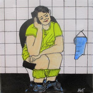 Anke Peddemors - kunst kleine kamertje 16-6-e kopen? Bied vanaf 17!