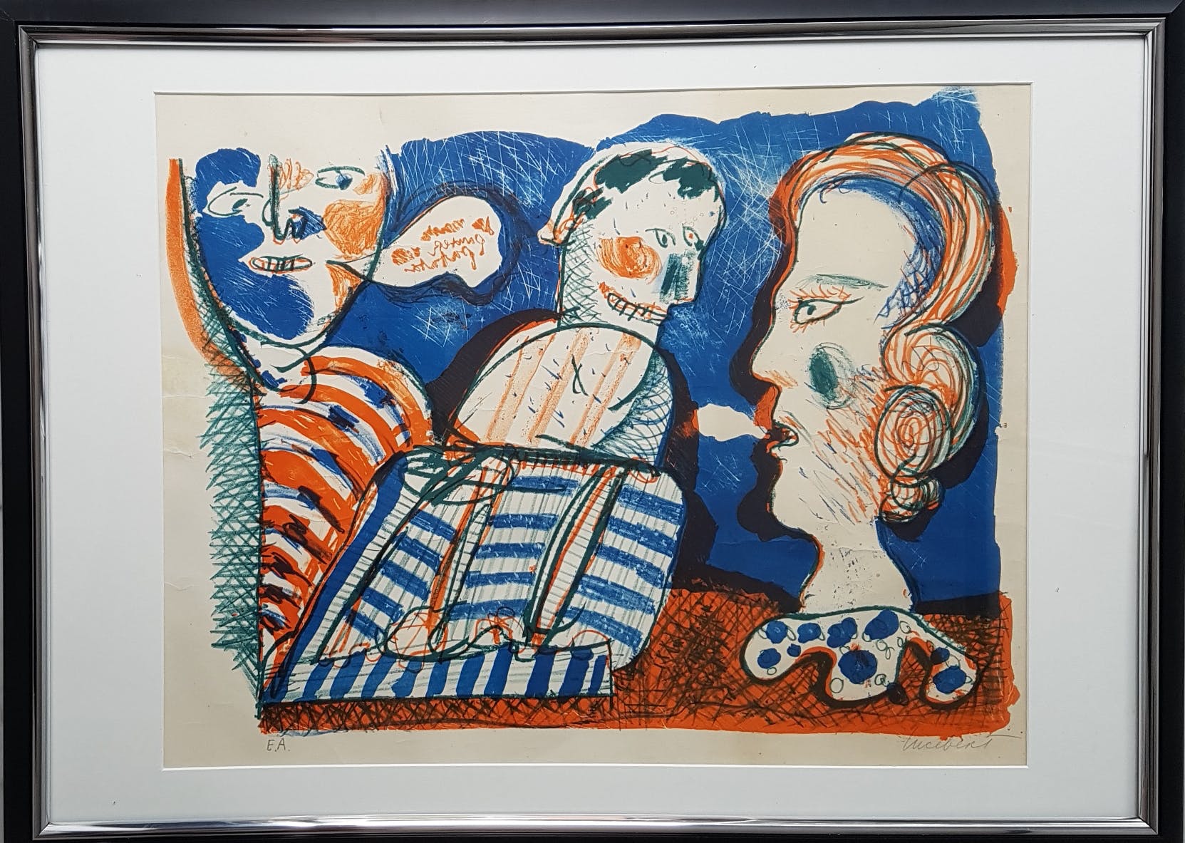 Lucebert - Litho op papier kopen? Bied vanaf 250!