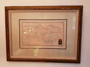 Leon Reding - Kaart van de provincie Noord Braband vendu pour 16€ !