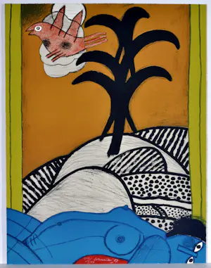 Corneille - Litho - Gesigneerd - 65x50 cm - 1988 kopen? Bied vanaf 320!