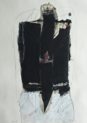 Otto Hetterscheid - Gemengde techniek, Zonder titel II - 1984 kopen? Bied vanaf 75!