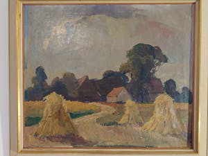 Jan Kagie (jr.) - Landschap Drenthe met Boerderij kopen? Bied vanaf 300!