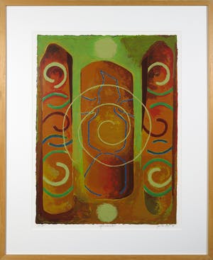 Jan van Delft - Zeefdruk, Vogelwachten - Ingelijst kopen? Bied vanaf 1!