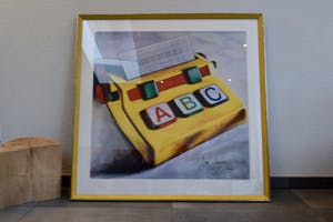 Rob Scholte - ABC - Zeefdruk - Nr. 9 - Nieuw ingelijst - 2003 kopen? Bied vanaf 310!
