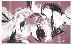 Peter John Voormeij - Gouache op papier, Zonder titel kopen? Bied vanaf 60!