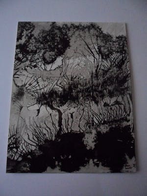 Johan Haantjes - Gemende techniek op karton, kopen? Bied vanaf 15!