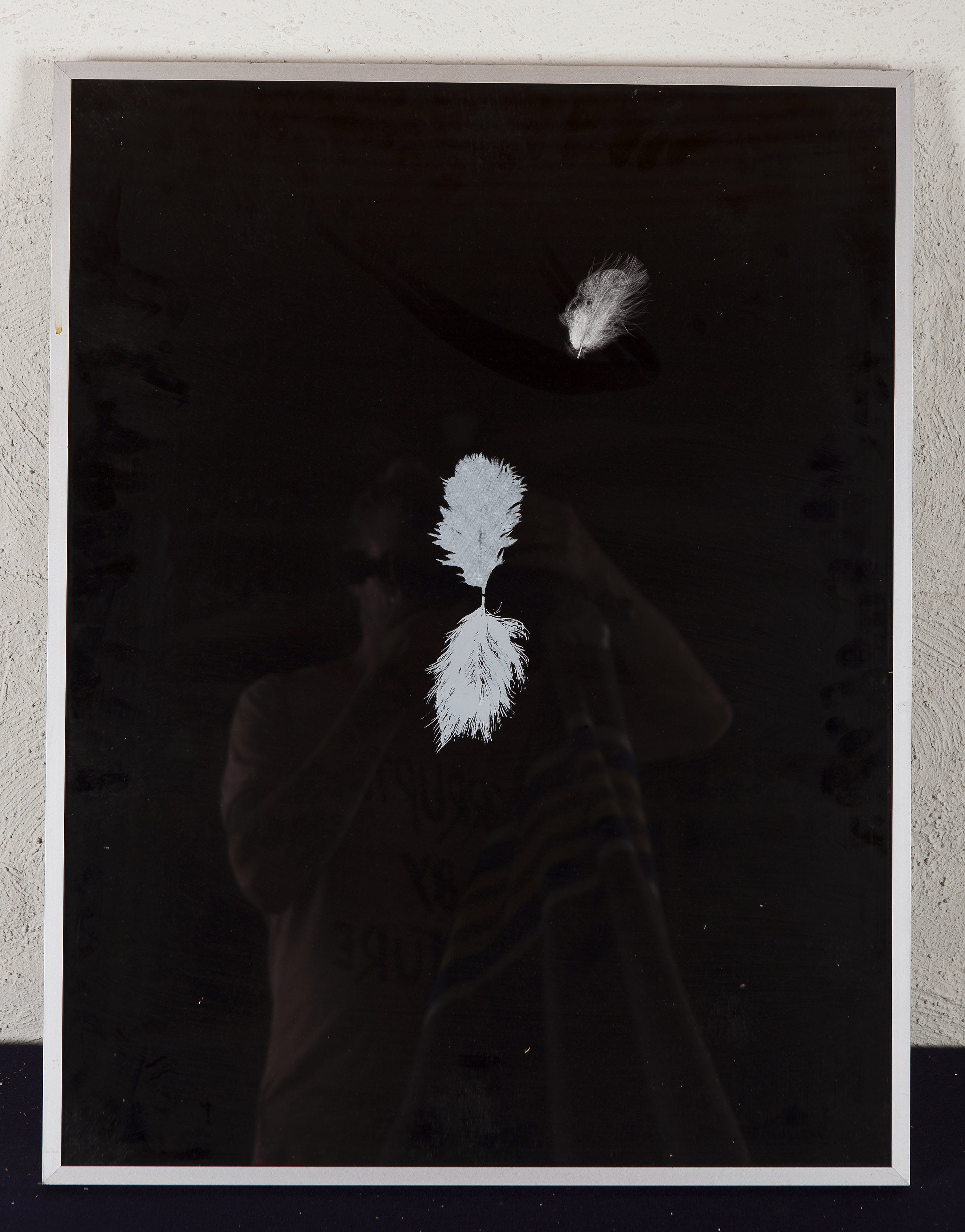 Henk Peeters - Het Veertje - 1982 - Zeefdruk op papier met veertje - Oplage 76/100 - Gesigneerd kopen? Bied vanaf 40!